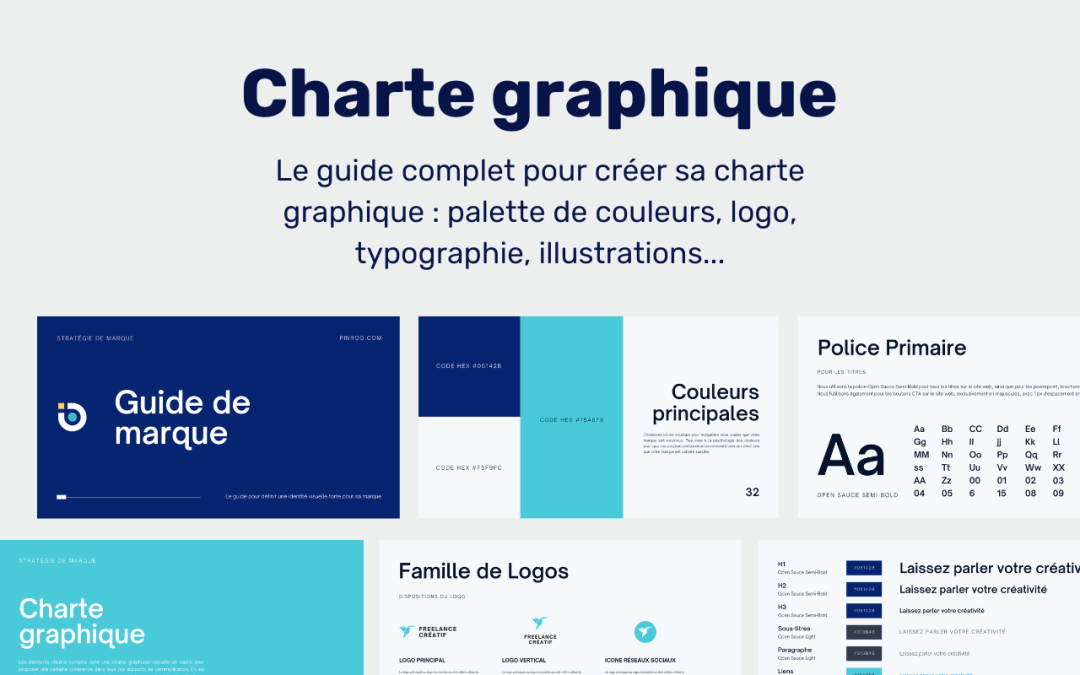 Le guide complet pour créer la charte graphique de sa marque