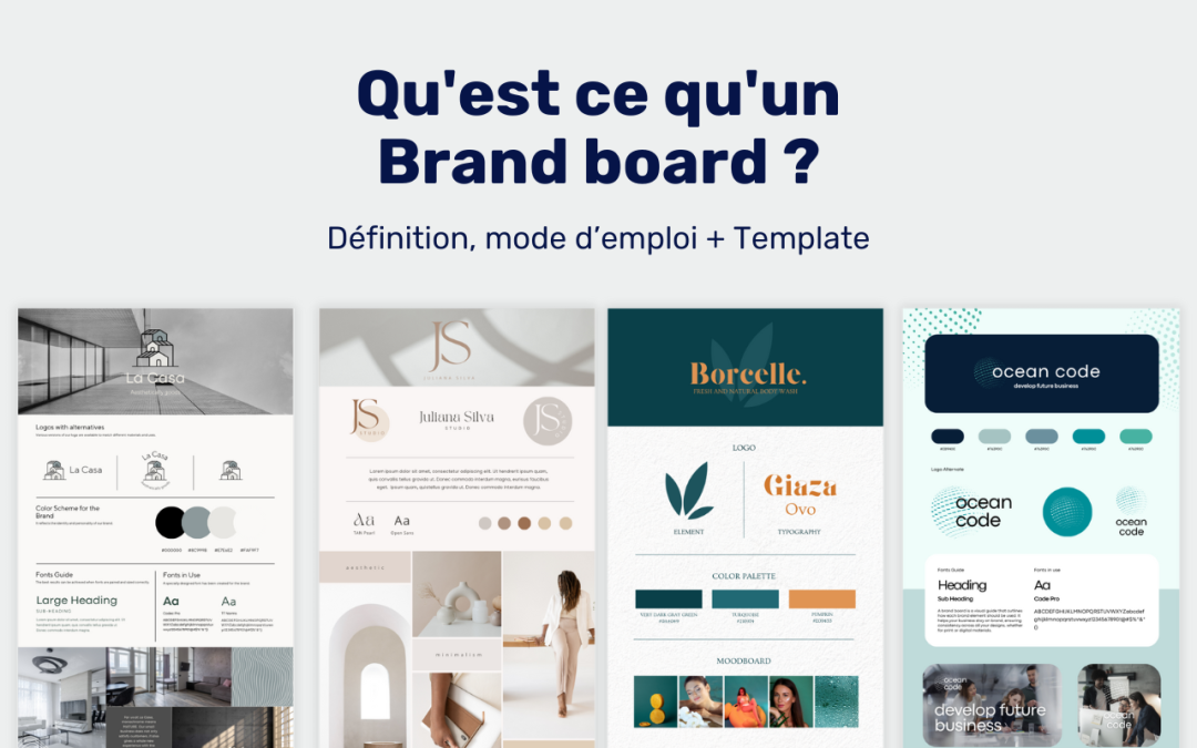 Qu’est ce qu’un brand board ? Mode d’emploi + Template à télécharger